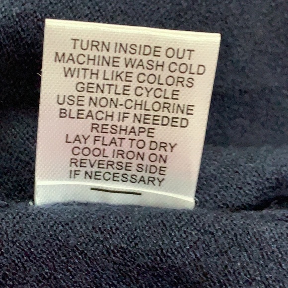 Tribekka 44 L/S Navy Lightweight sweater Sz XXL - Picture 8 of 8